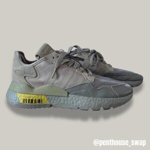 Adidas Nite Joggers Feather Gray (Tan), Size 7 Men's (Size 8 Women's)